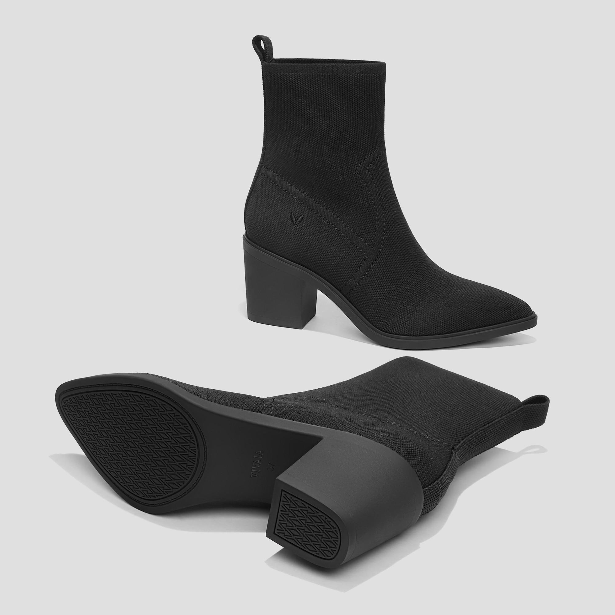 Pointed-Toe Western Ankle Boots (Whitney) Product Image