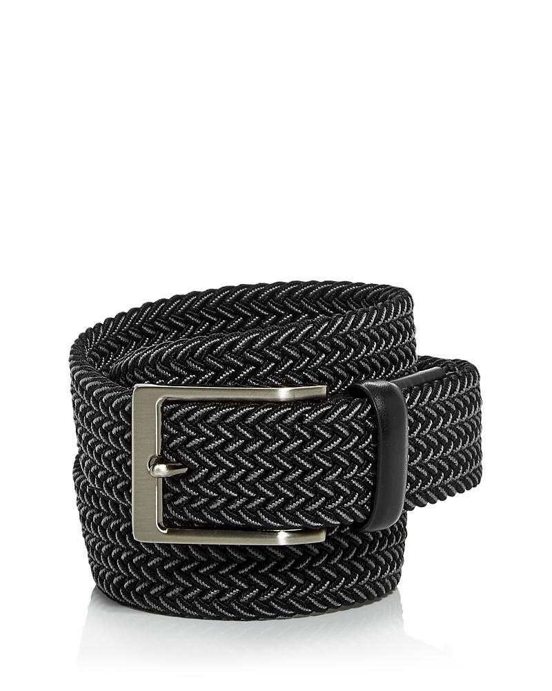 The Mens Store at Bloomingdales Woven Stretch Belt - 100% Exclusive Product Image