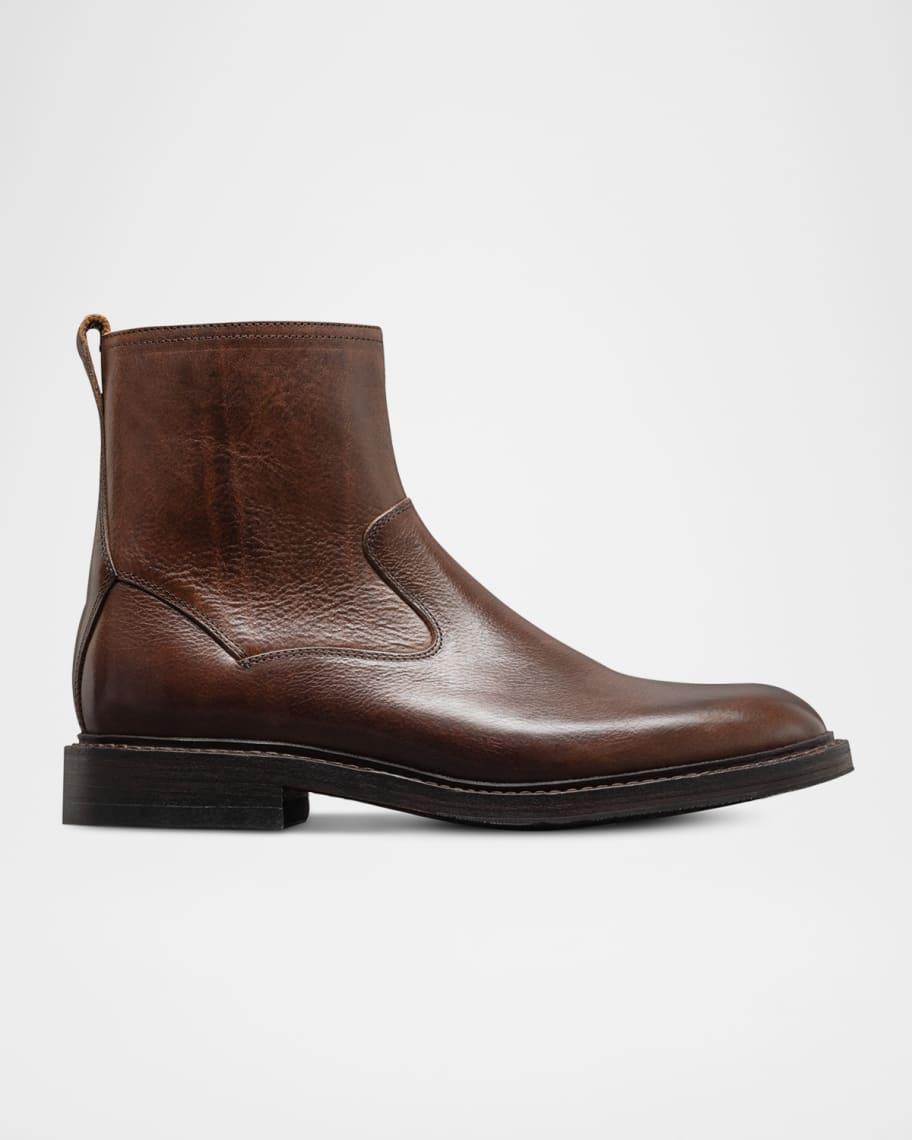 Mens Tompkins Leather Zip Ankle Boots product image