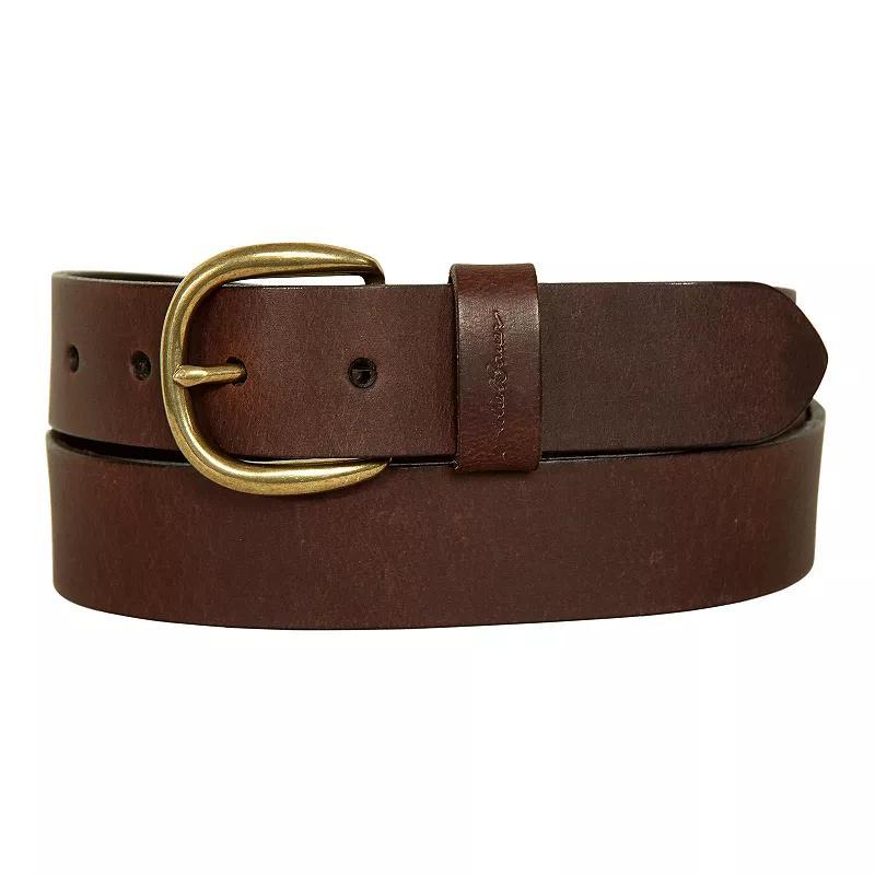 Womens Eddie Bauer 1.25-in. Classic Leather Jean Belt Product Image