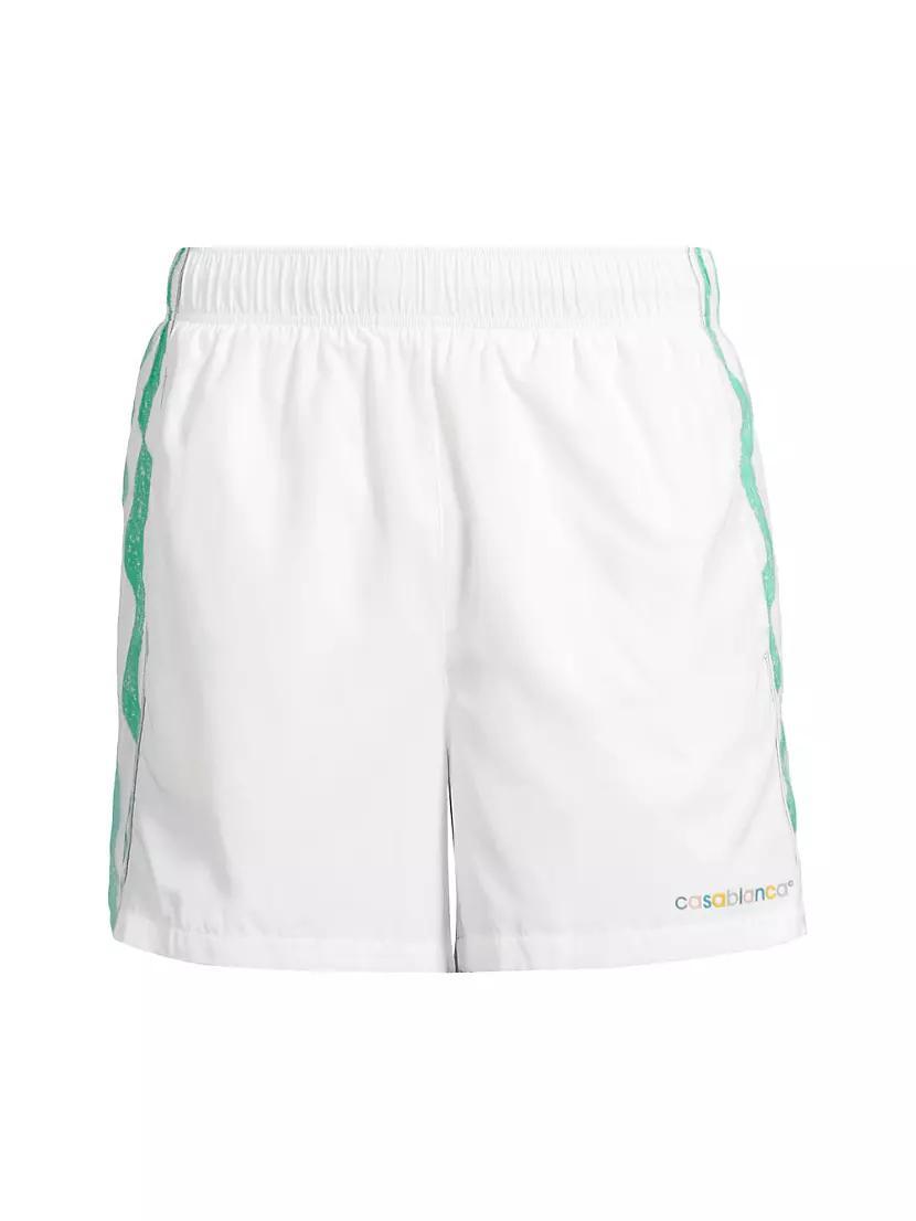 Striped Track Shorts Product Image