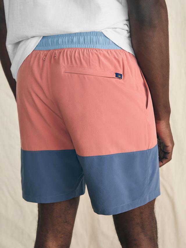 Shorelite Active Short (7" Inseam) - Crest Color Block Male Product Image