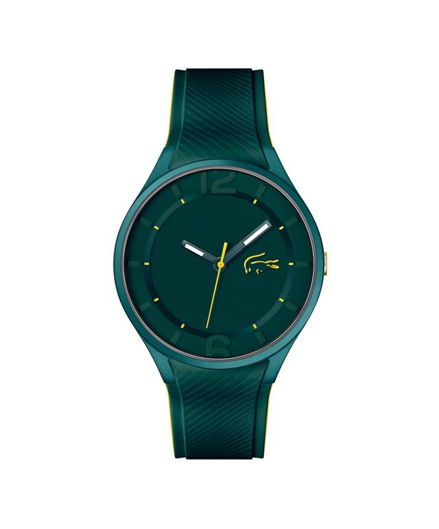 Men's Ollie Three Hand Green Silicone Watch Product Image