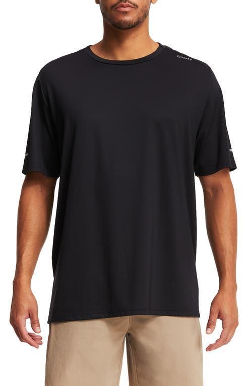 Mens Brady Black Cool Touch Performance T-shirt Product Image