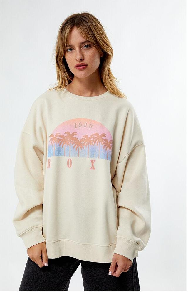 Roxy Women's Morning Hike Crew Neck Sweatshirt Product Image