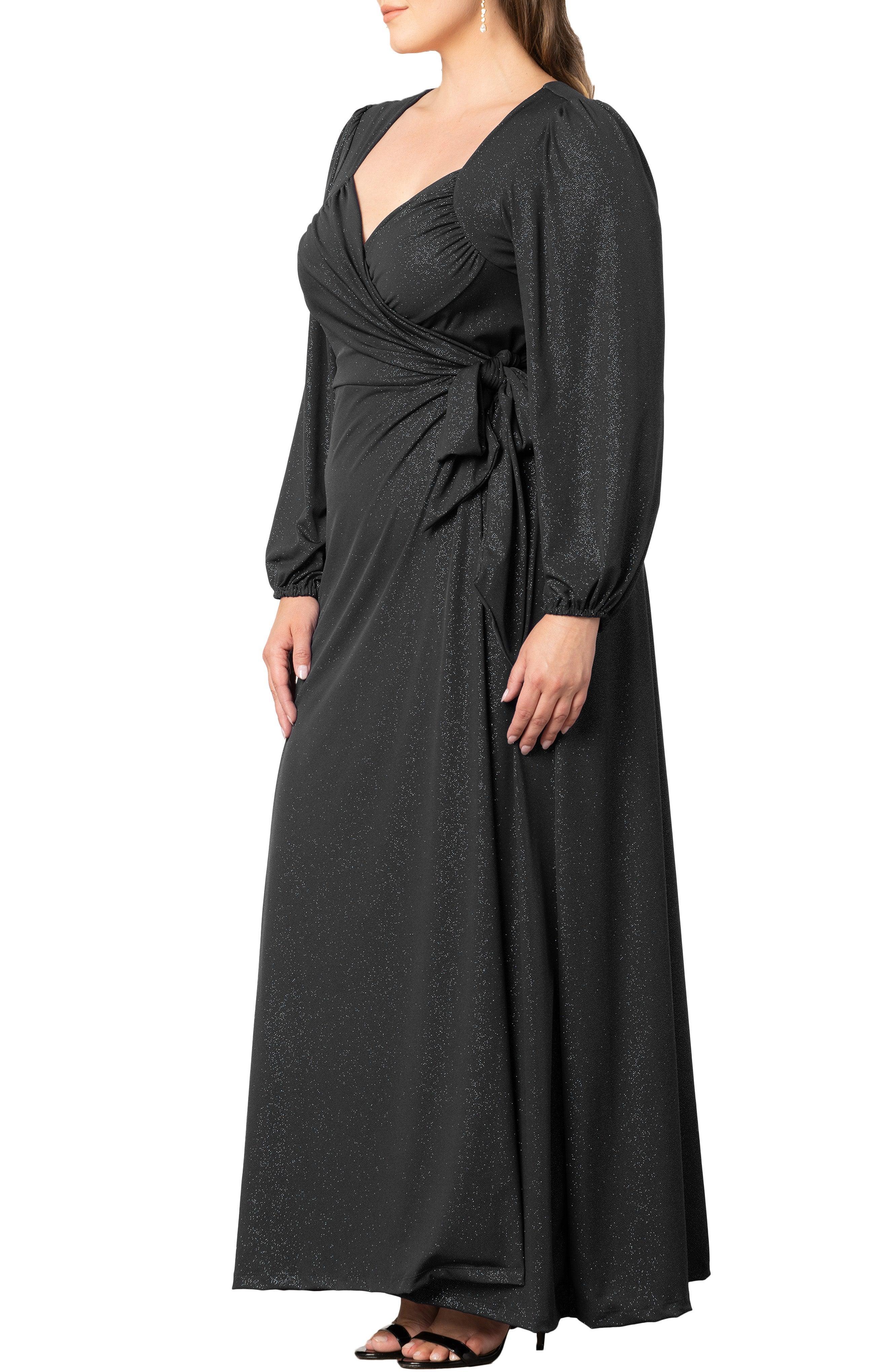 Modern Muse Wrap Gown - Plus Product Image