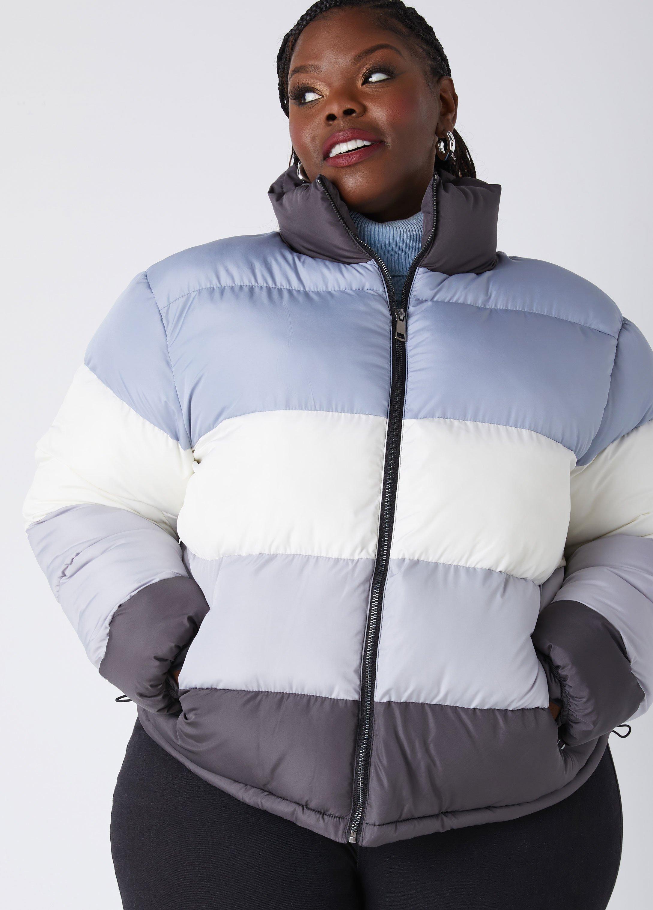 Colorblock Puffer Jacket Product Image