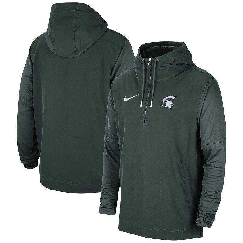 Mens Nike Michigan State Spartans 2023 Coach Half-Zip Hooded Jacket Product Image