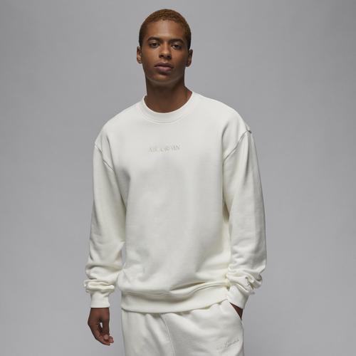 Jordan Mens Jordan Wordmark Fleece Crew - Mens Sail/Sail Product Image