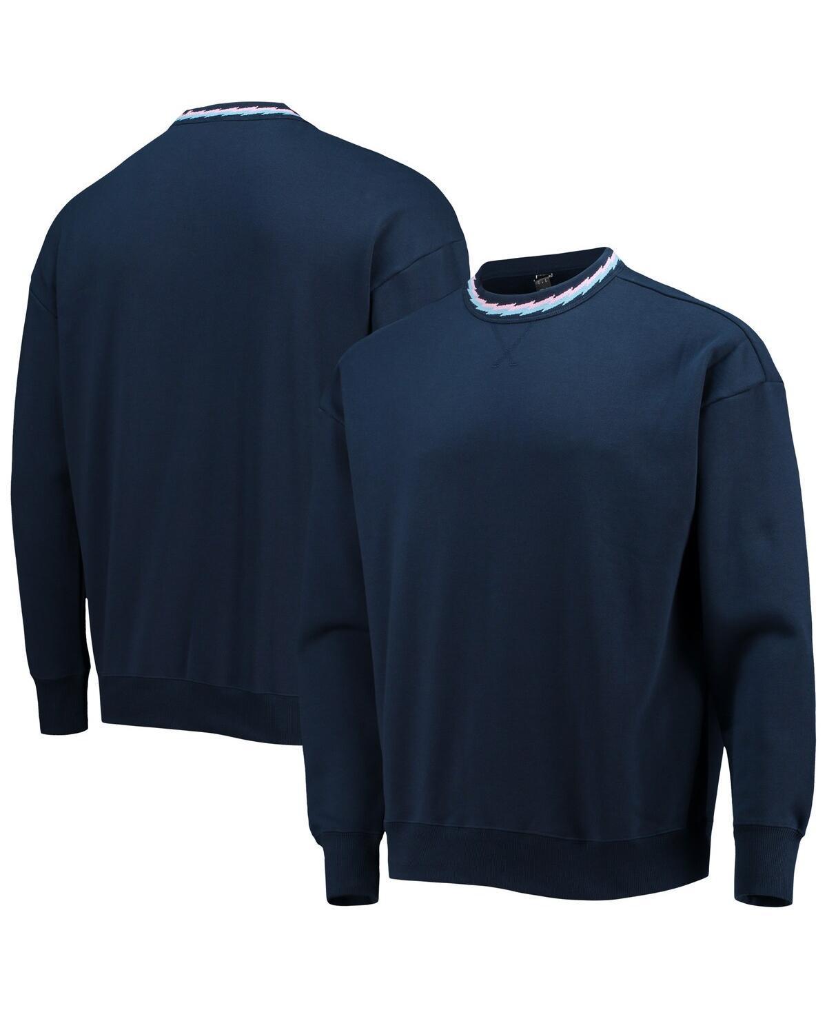 Mens adidas Navy Arsenal Lifestyle Pullover Sweatshirt Arn Blue Product Image