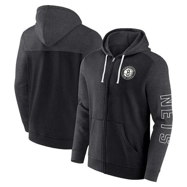 Mens Fanatics Branded Brooklyn Nets Offensive Line Up Full-Zip Hoodie Product Image