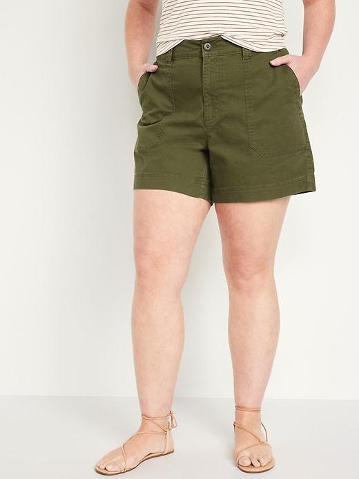 High-Waisted OGC Chino Shorts -- 5-inch inseam Product Image