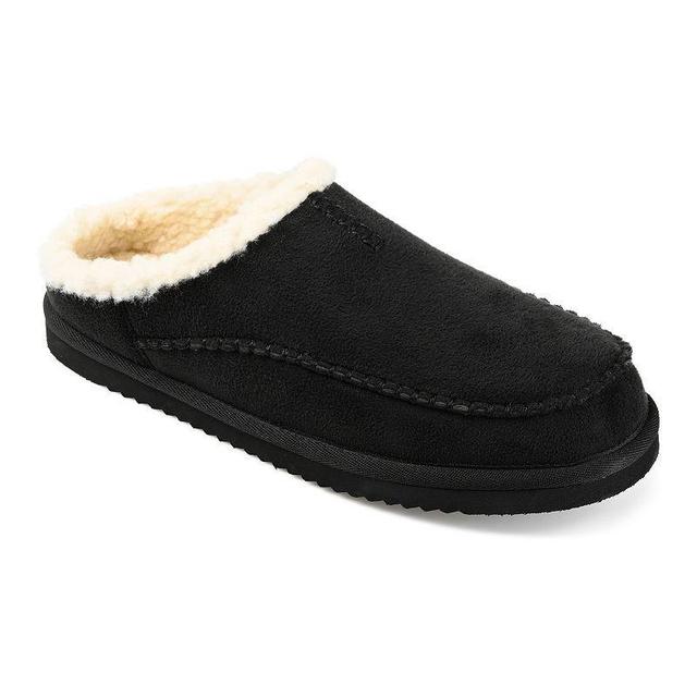 Vance Co. Lavell Mens Sherpa Clog Slippers Product Image