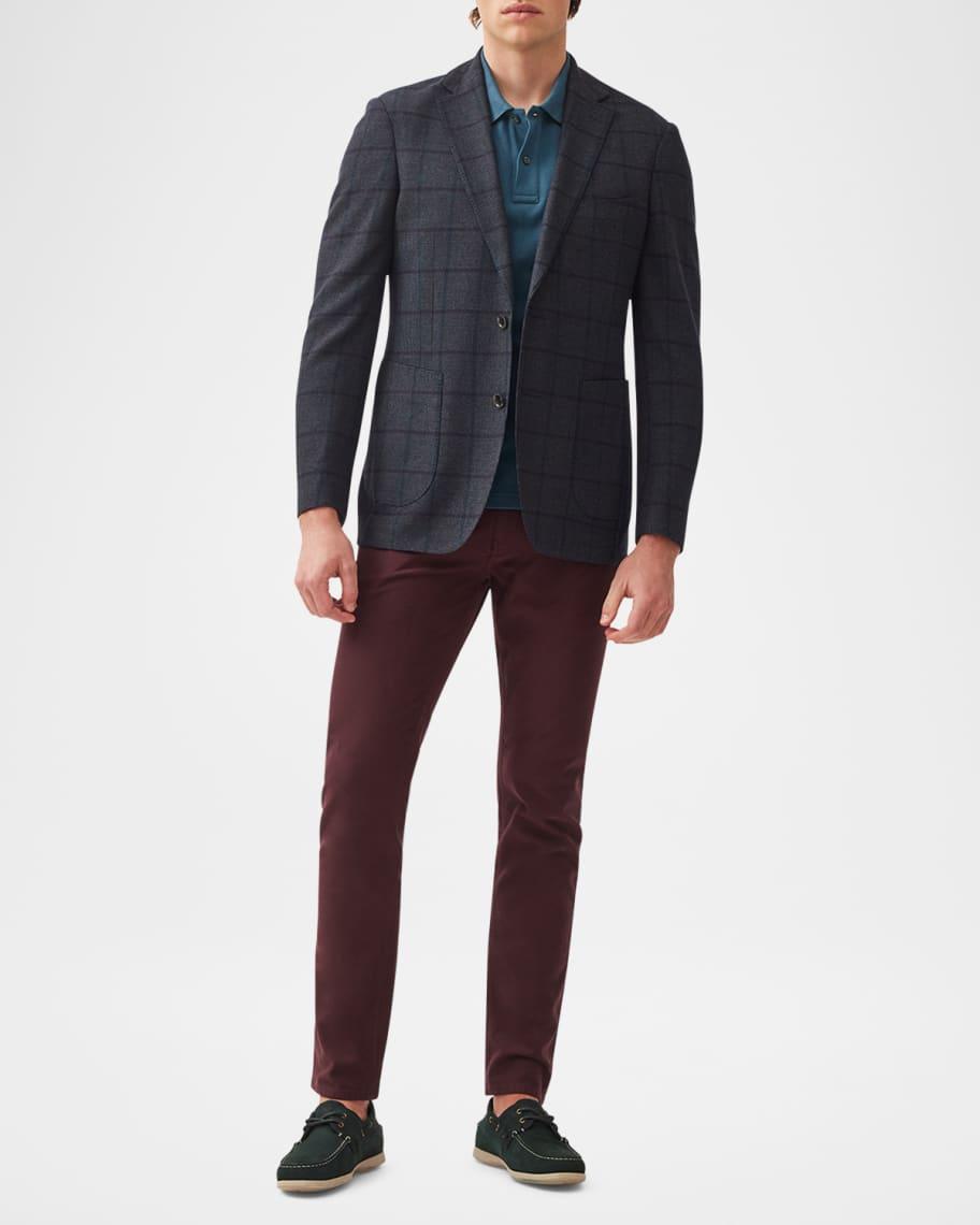 Men's Campbell Point Check Hopsack Wool Jacket Product Image