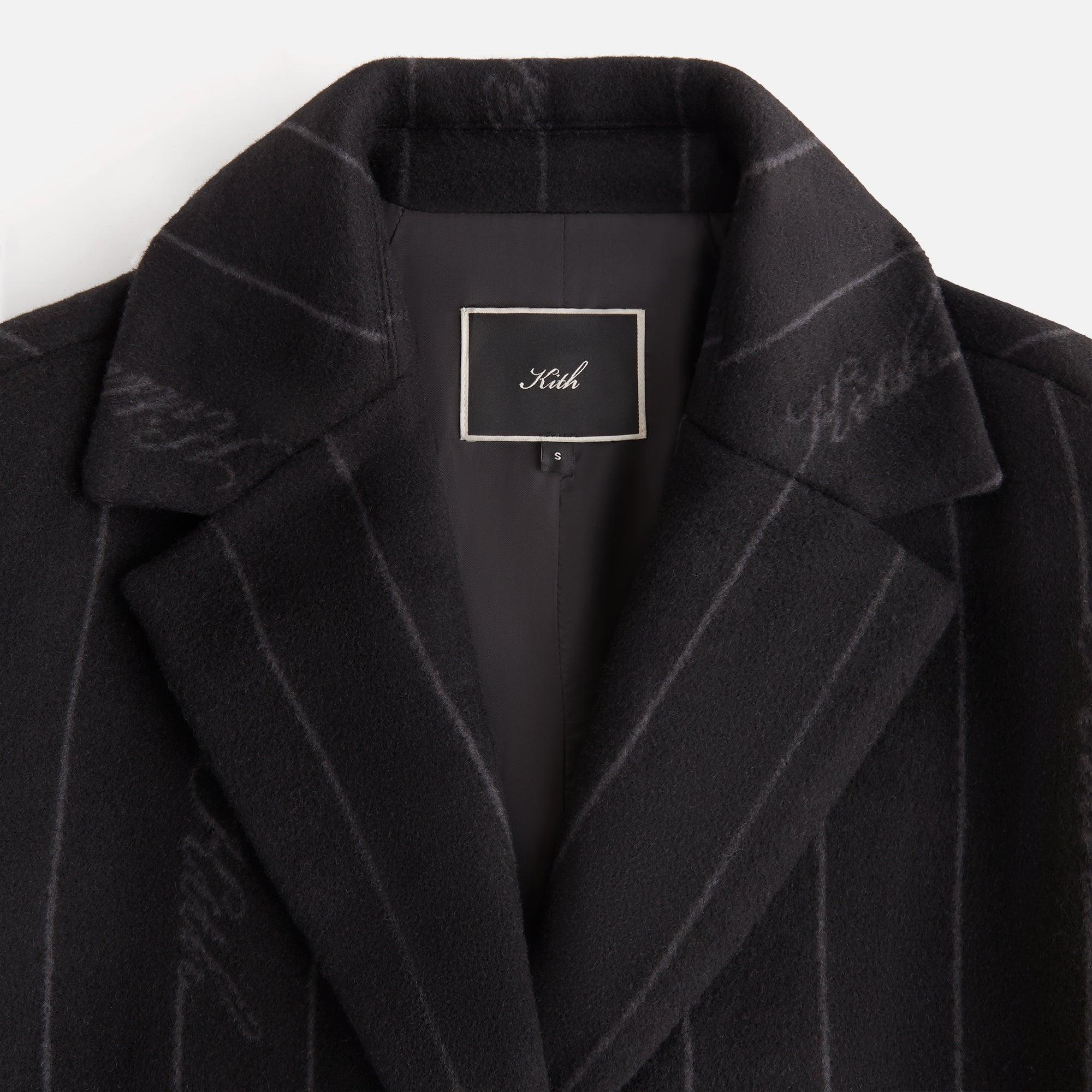 Kith Women Camden Duster Coat - Black Female Product Image