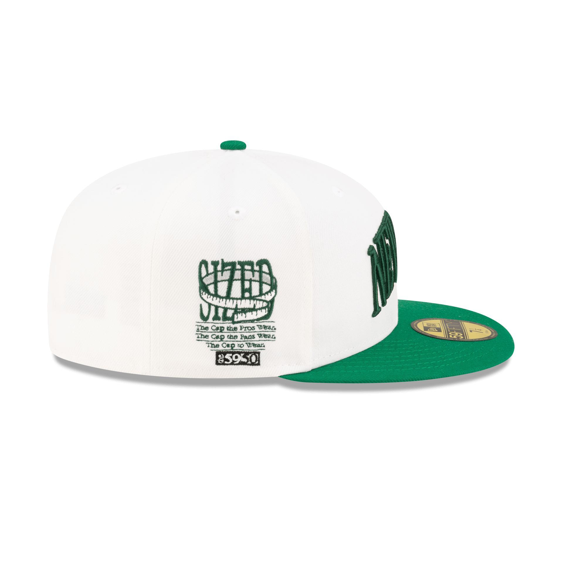 Brand New Era Sized College White 59FIFTY Fitted Hat Male Product Image