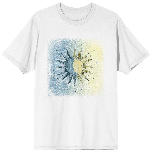 Mens Celestial Tropics Blue Tee Product Image