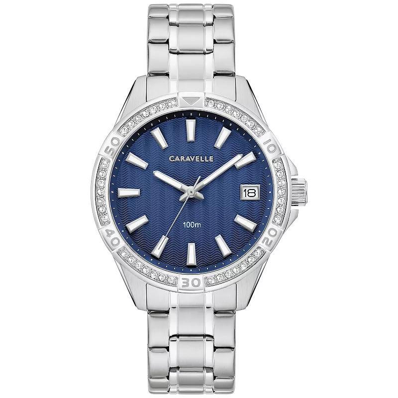 Bulova Caravelle by Bulova Womens Stainless Steel Crystal Bracelet Watch Product Image