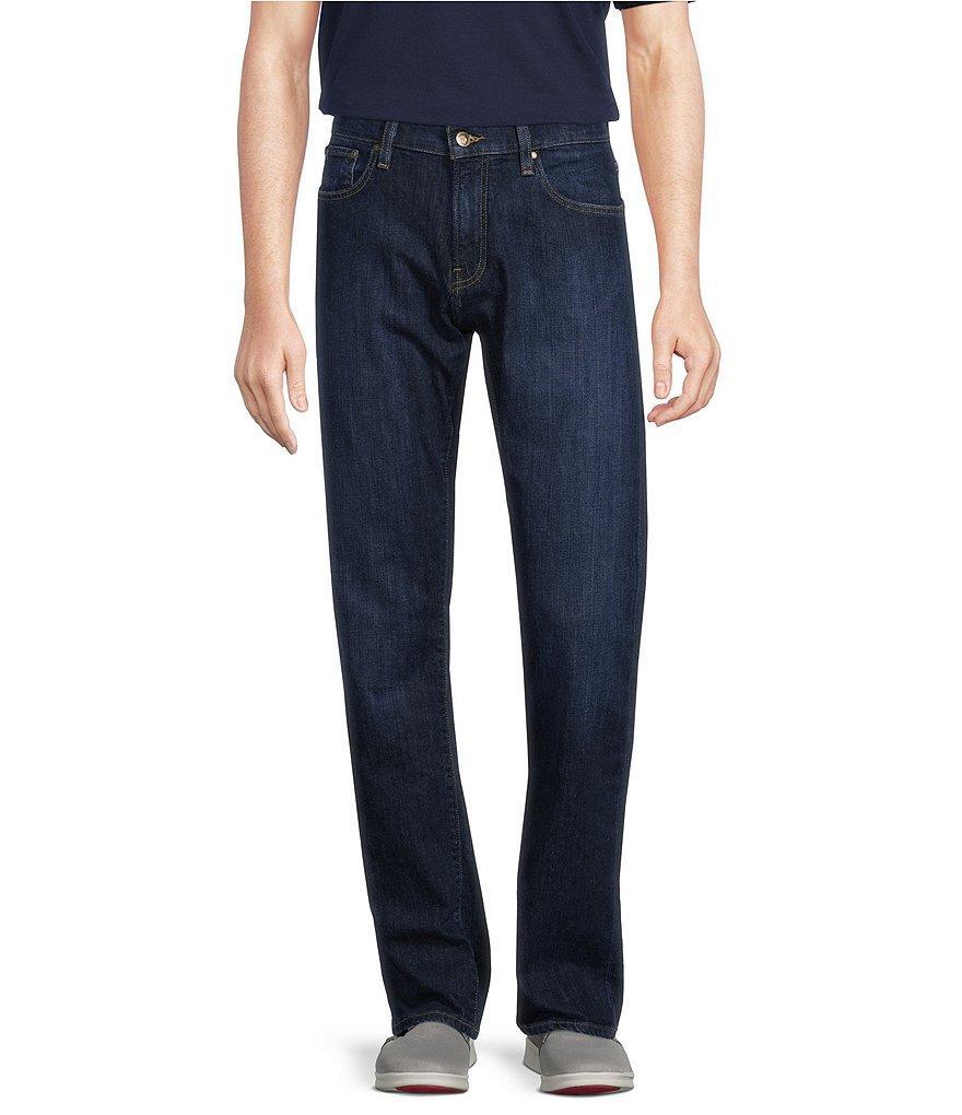 Cremieux Blue Label Madison Classic Fit Dark Wash Denim Jeans Product Image