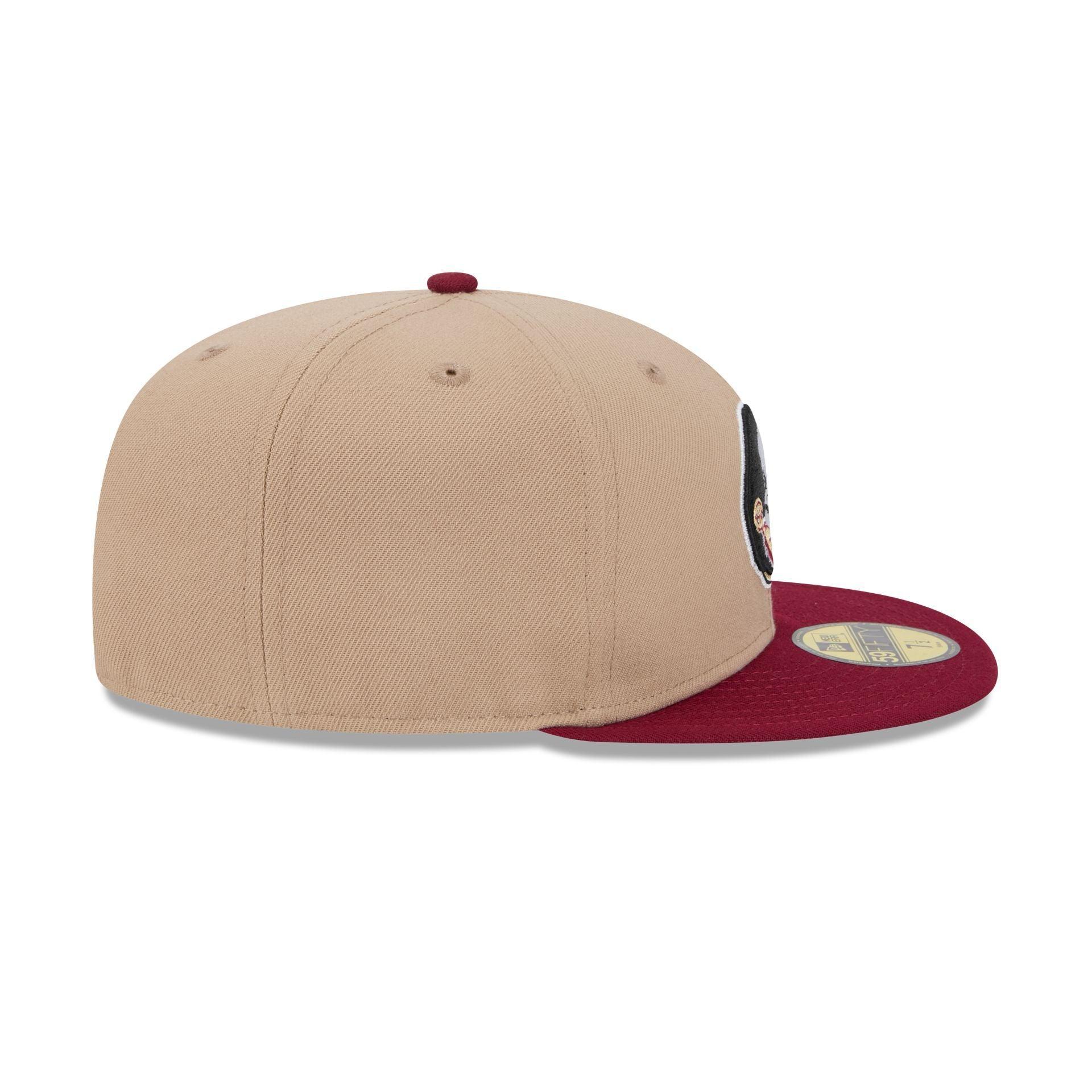 Florida State Seminoles Camel 59FIFTY Fitted Hat Male Product Image