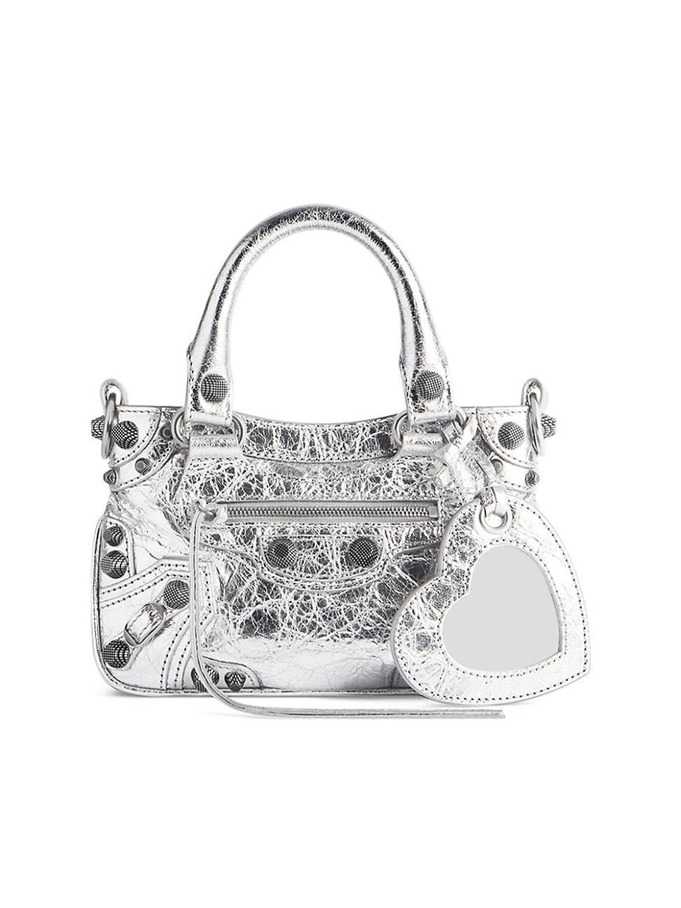 Womens Neo Cagole Mini Metallized Tote Bag Product Image