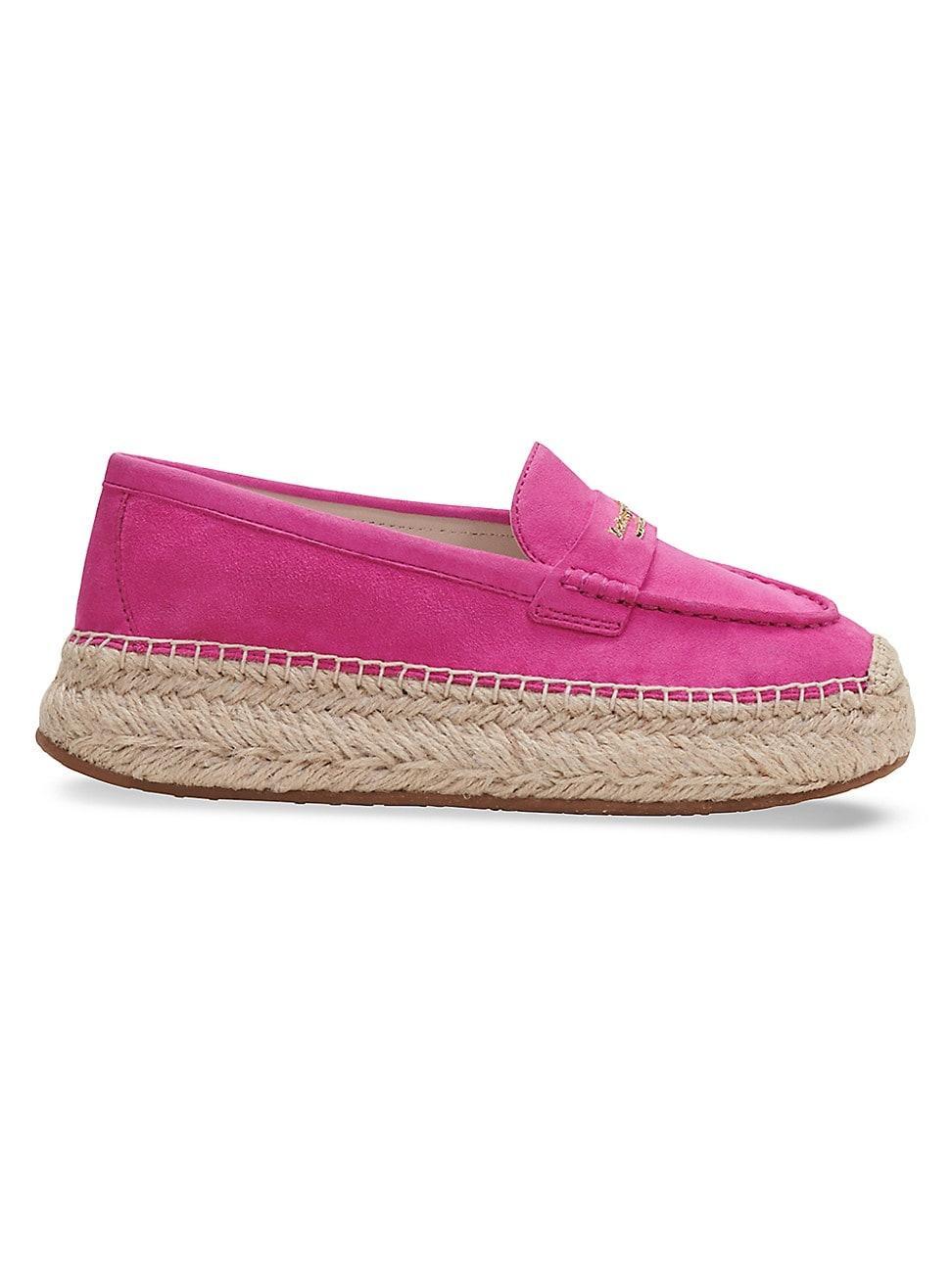 Womens Eastwell Suede Loafers Product Image