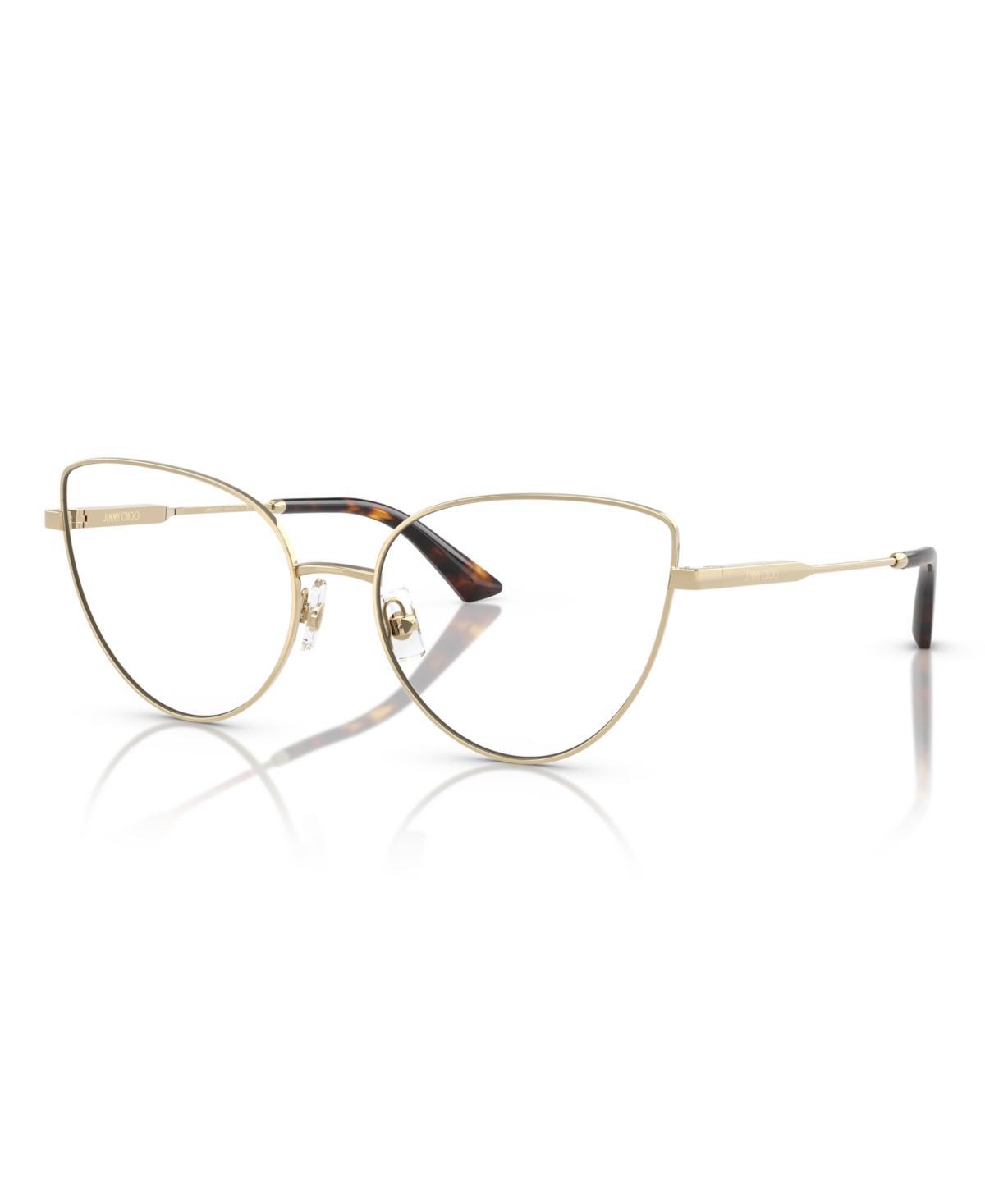 Jimmy Choo Womens Polarized Eyeglasses, JC2008 - Pale Gold Product Image