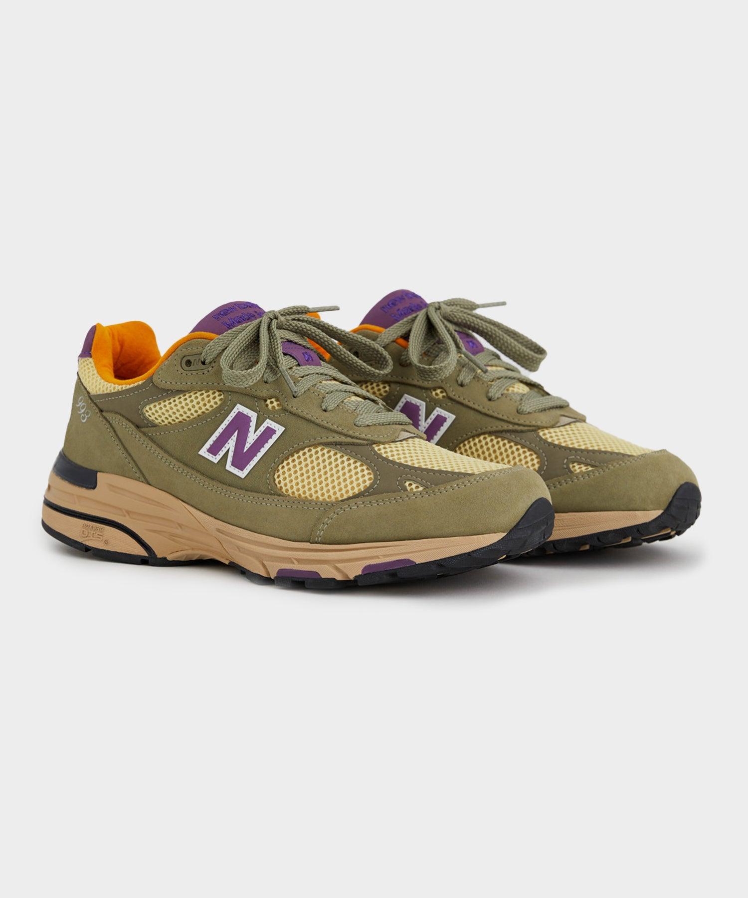 New Balance 993 Made in USA Olive Leaf Product Image