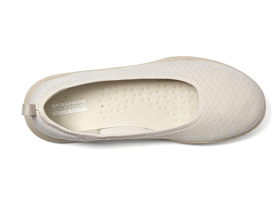 SKECHERS Performance On-The-Go Flex - Sienna (Natural) Women's Flat Shoes Product Image