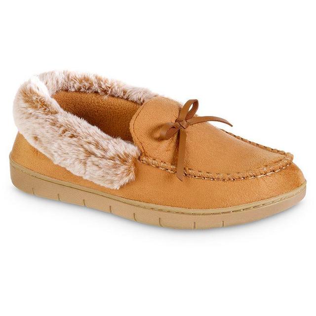 isotoner Microsuede Rae Comfort Womens Moccasin Slippers Product Image