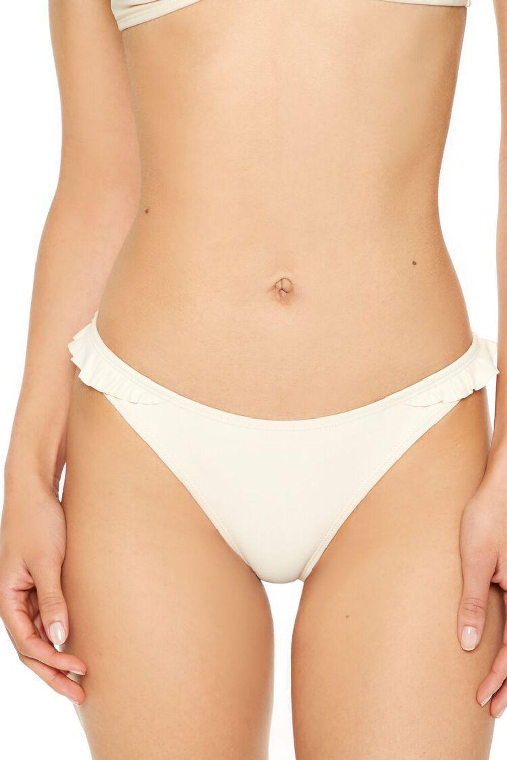 Ruffle-Trim Bikini Bottoms | Forever 21 Product Image