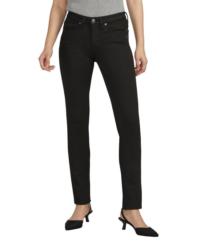 Silver Jeans Co. Suki Mid Rise Straight Jeans Product Image