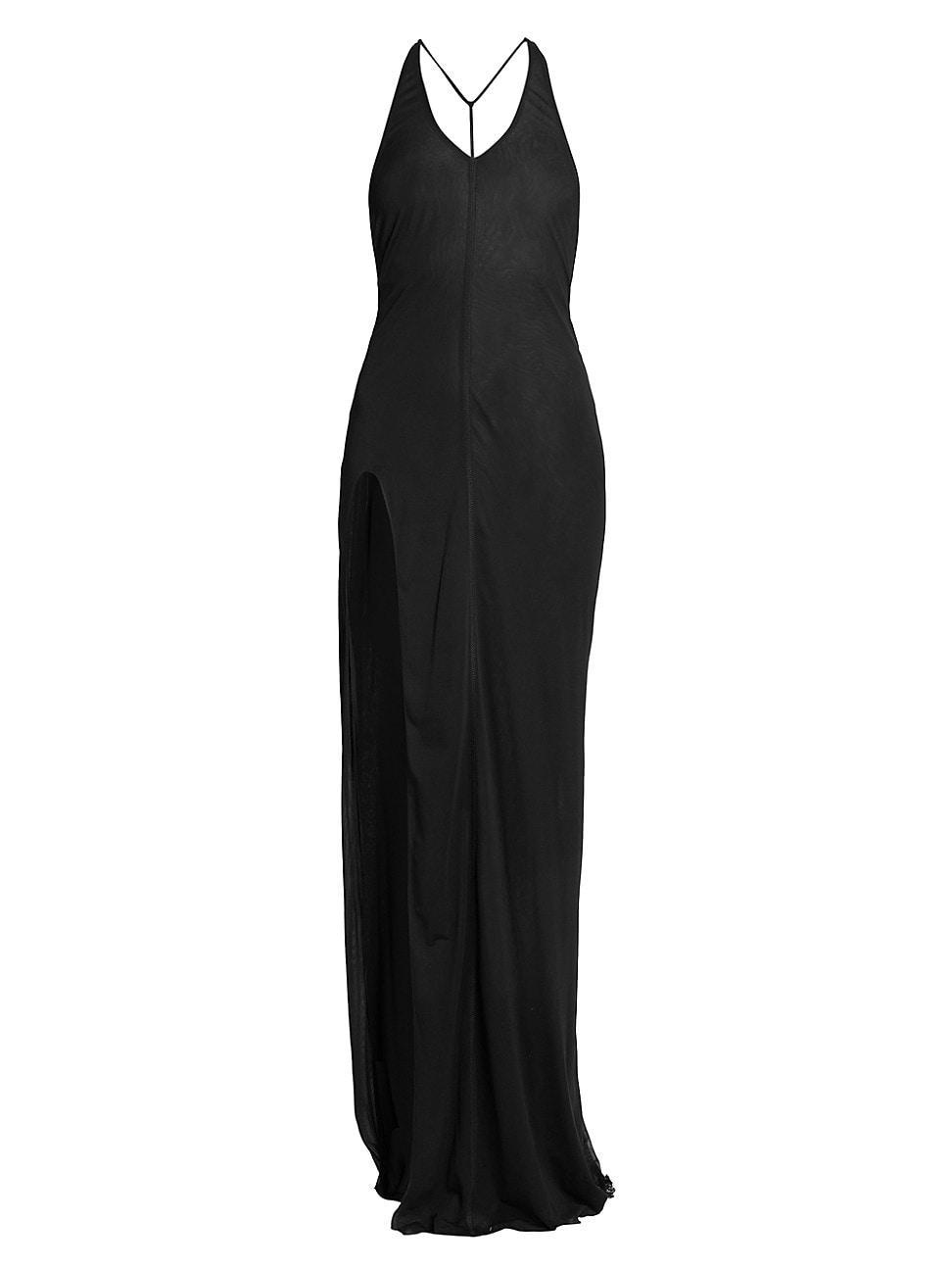 Womens Halterneck Maxi Dress Product Image