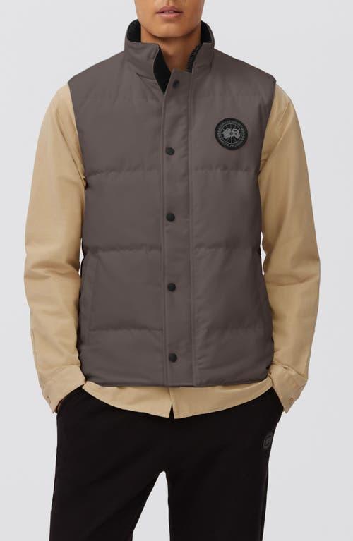 CANADA GOOSE Garson Vest Coastal Grey In Cream Product Image