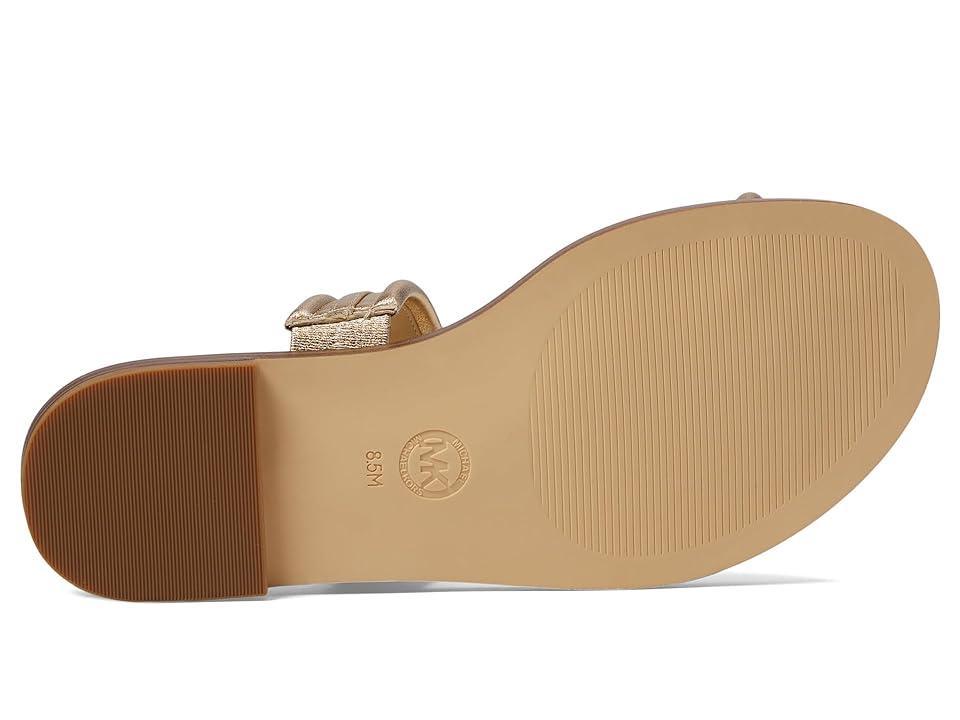 Michael Michael Kors Womens Veronica Slip-On Toe-Ring Slide Sandals Product Image