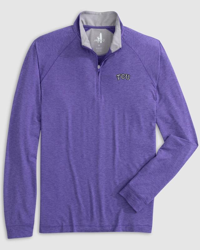 johnnie-O Texas Christian Freeborne Performance 1/4 Zip Product Image