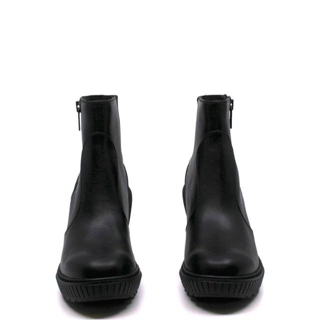 Sorel ONA Ave Zip Wedge Black/Black Product Image