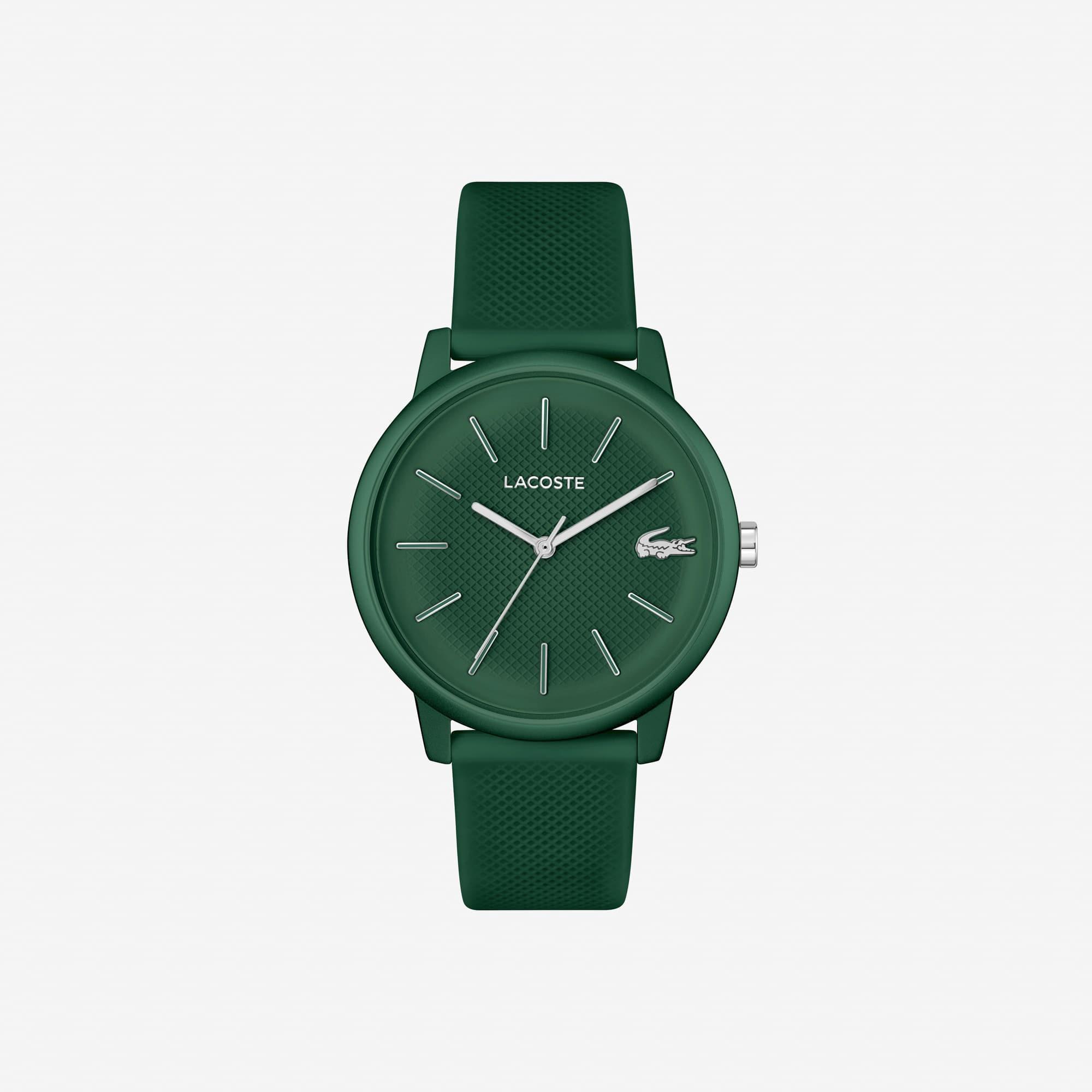 Lacoste.12.12 Move 3 Hands Watch Khaki Silicone Product Image