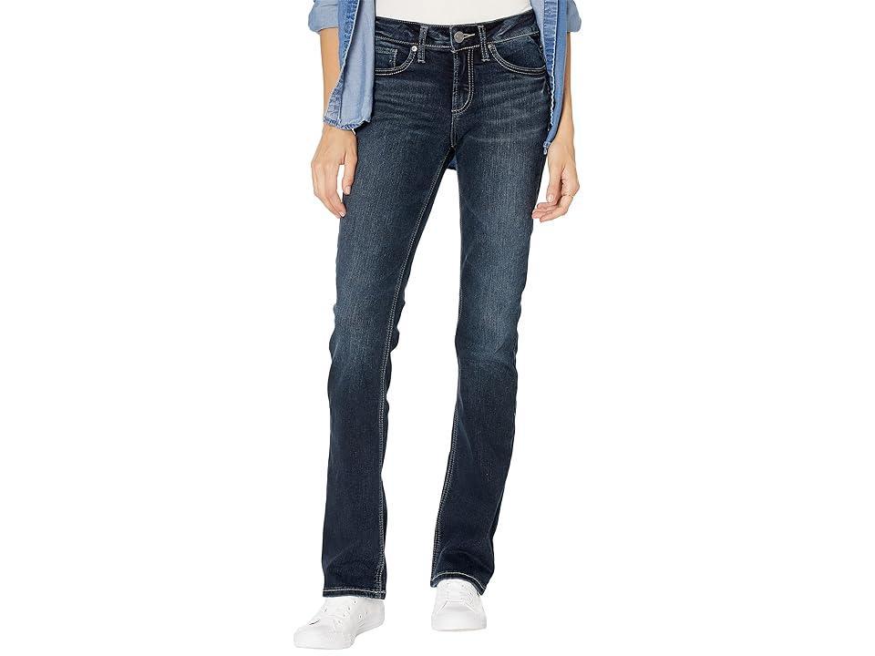 Silver Jeans Co. Suki Mid-Rise Slim Bootcut Jeans L93616EDB405 (Indigo) Women's Jeans product image