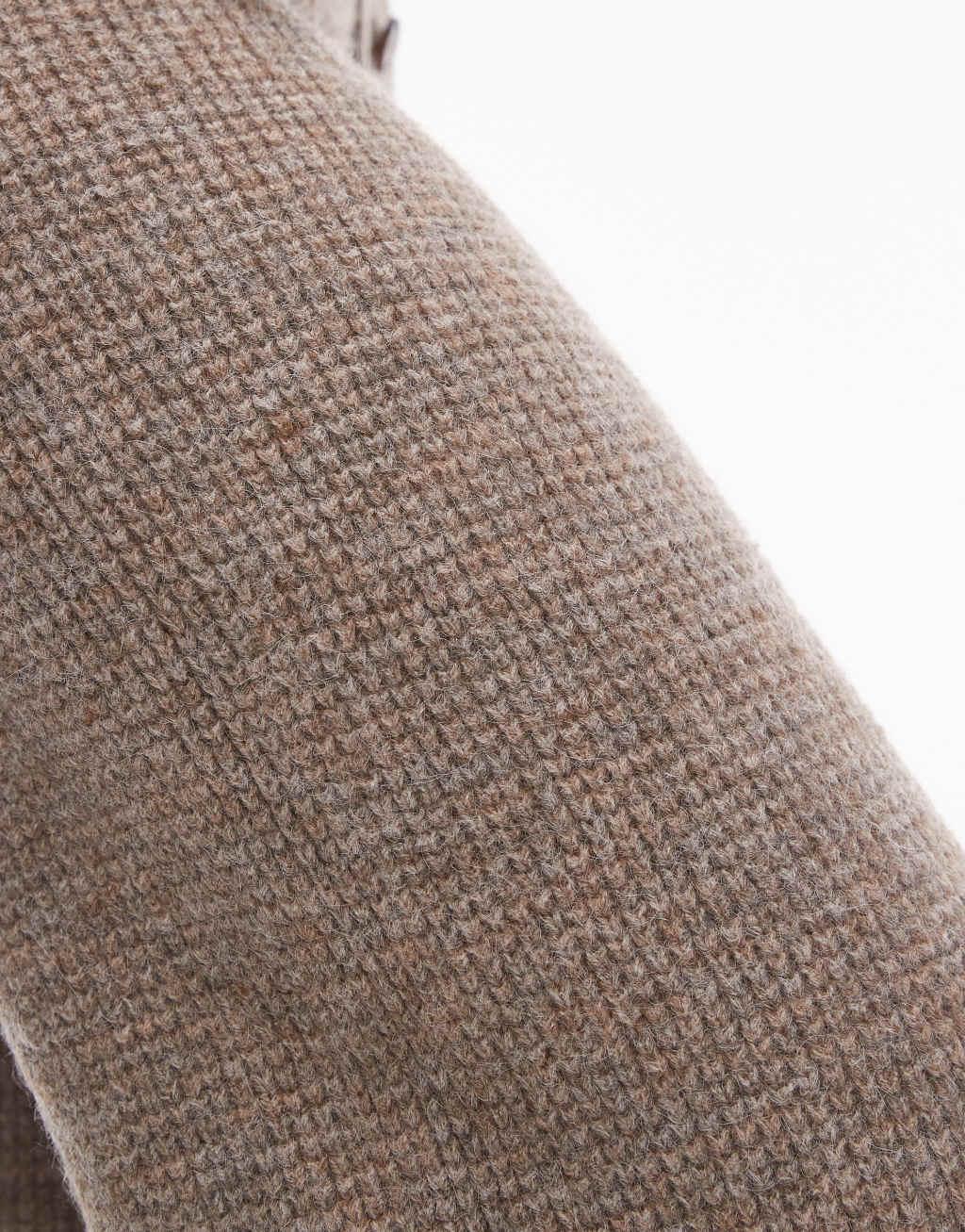 Topshop knitted square knit pants in oat - part of a set Product Image