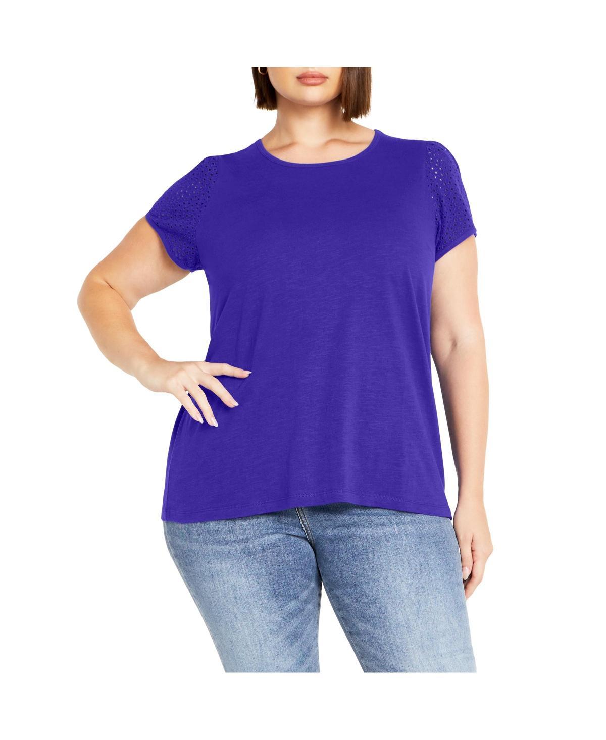 City Chic Womens Linny Top Product Image