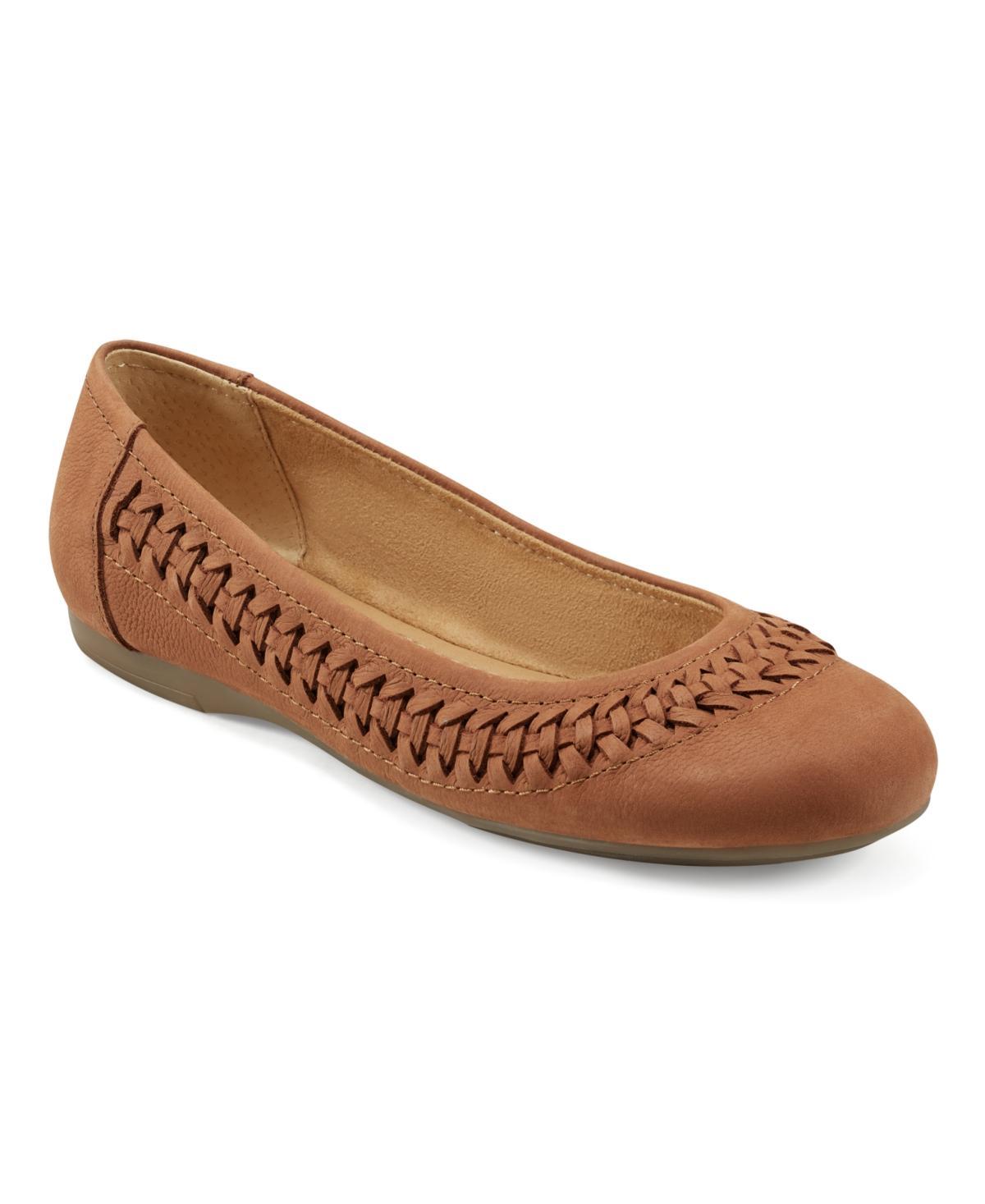 Earth Womens Jett Woven Round Toe Slip-on Dress Flats Product Image