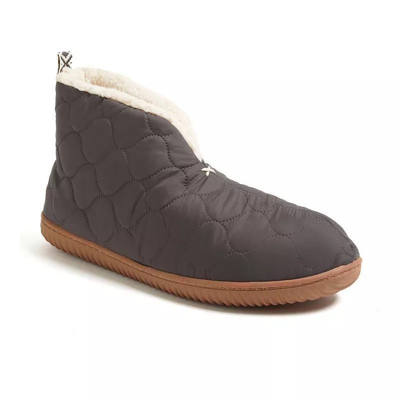 Dearfoams Warm Up Mens Bootie Slippers Product Image