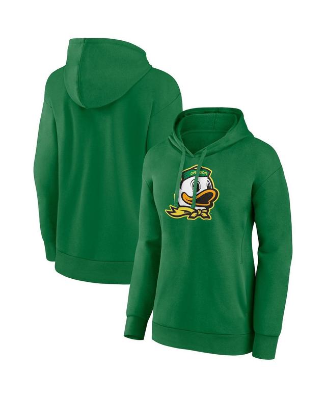 Womens Fanatics Branded Oregon Ducks Evergreen Pullover Hoodie Product Image