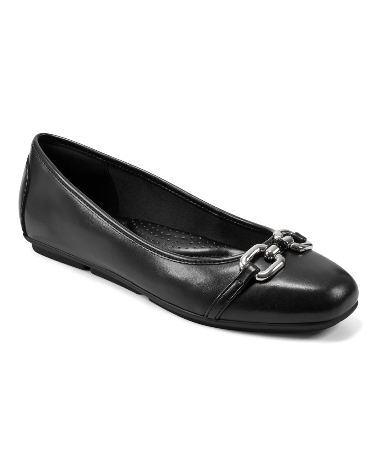 Easy Spirit Womens Baylen Slip-On Square Toe Ballet Flats Product Image