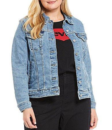 Levi's(r) Womens Trucker Jacket Black) Women's Jacket Product Image