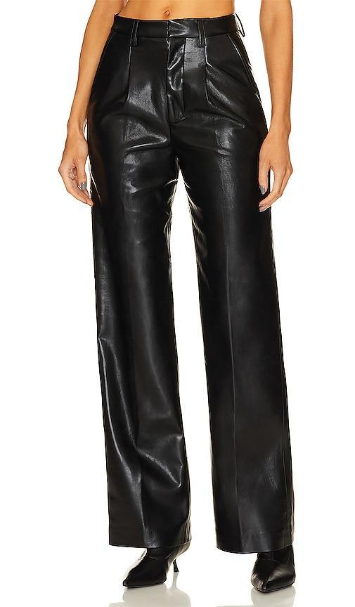 Womens Carmen Faux Leather Pants Product Image