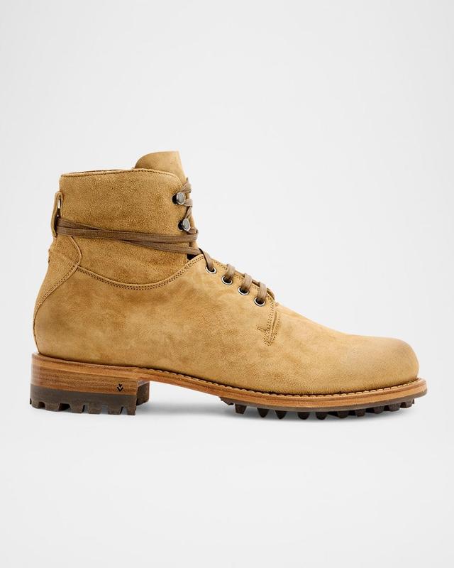 Mens Moto Suede Work Boots Product Image