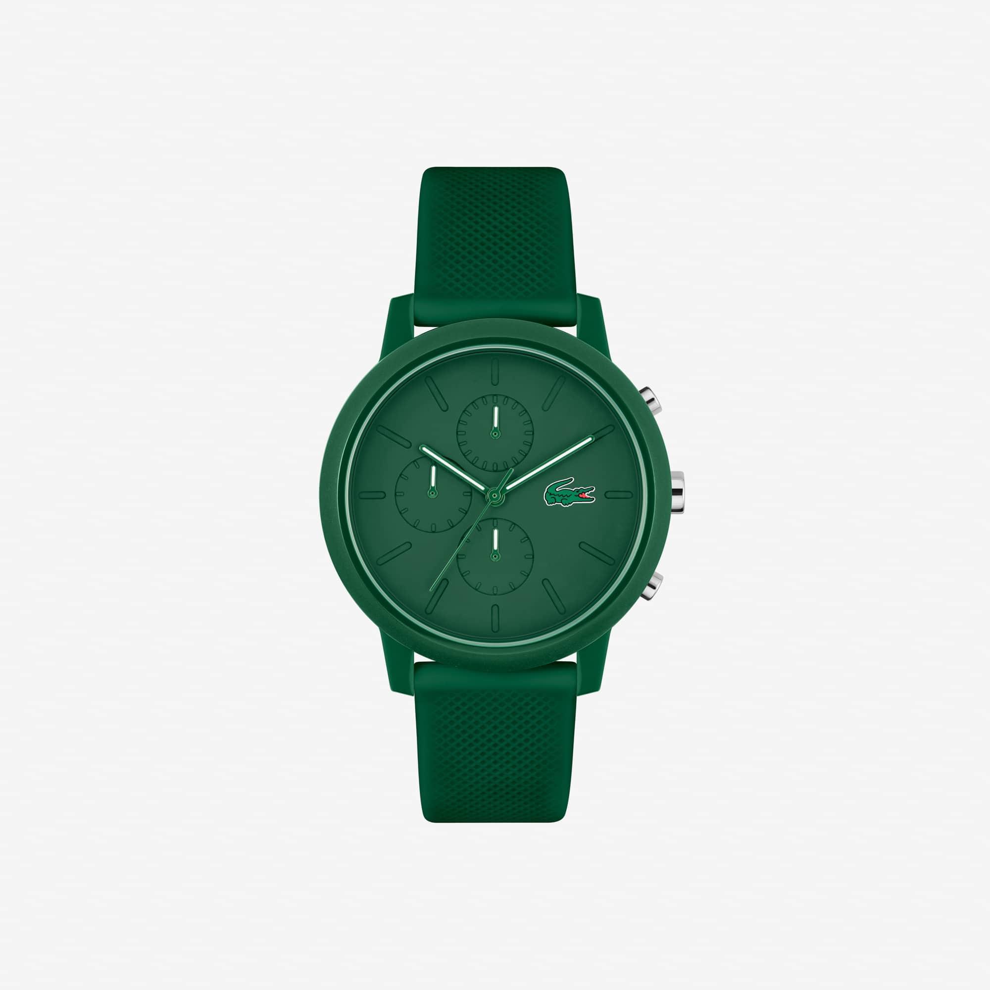 Men's Lacoste.12.12 Chrono Silicone Watch Product Image