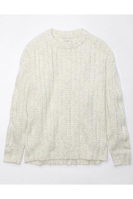 AE Whoa So Cozy Waffle Sweater Women's Product Image